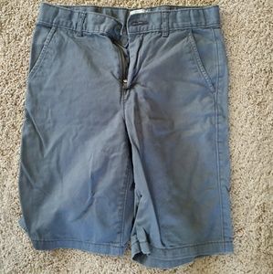 The Children's Place Gray Flat Front Shorts